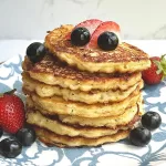 Cottage Cheese Sourdough Discard Pancakes