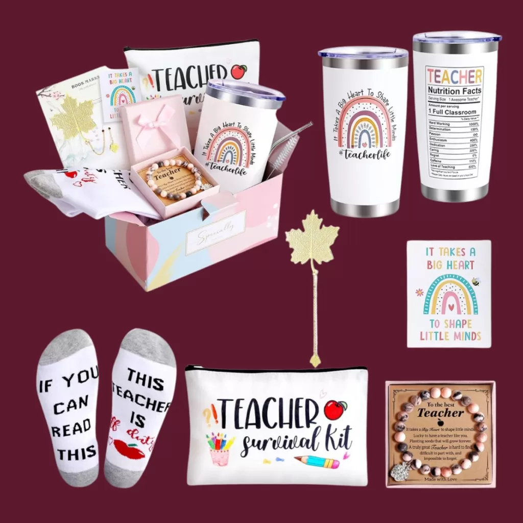 End Of Year Teacher Gift Basket Under $25