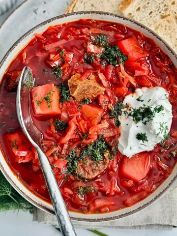 Ukrainian Classic Borscht